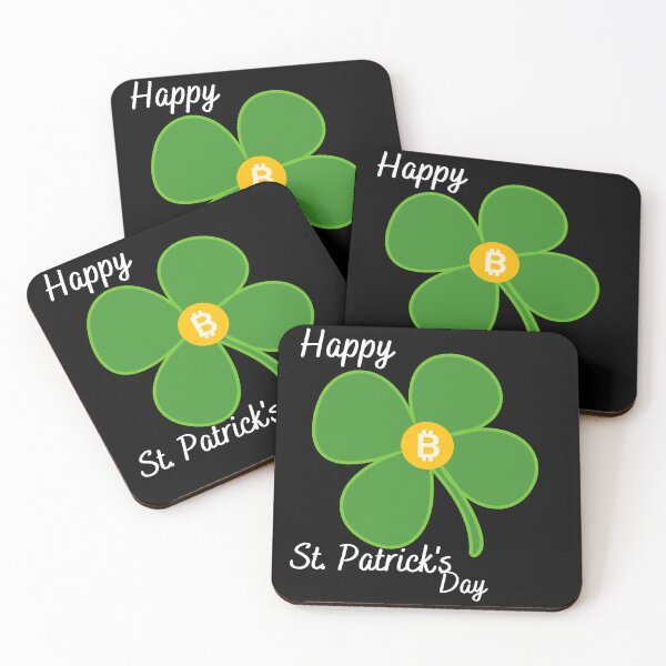Item preview, Crypto Happy St. Patrick's Day designed and sold by KoopTroop ⭐⭐⭐⭐⭐.