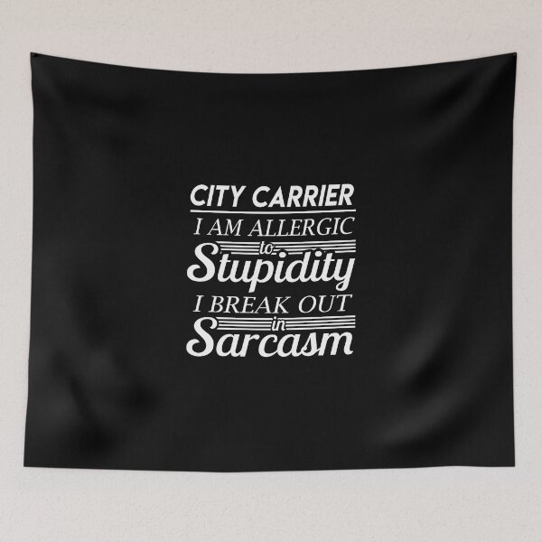 Item preview, City Carrier T Shirt - Sarcasm Job Gift Item Tee designed and sold by alexandraf49.