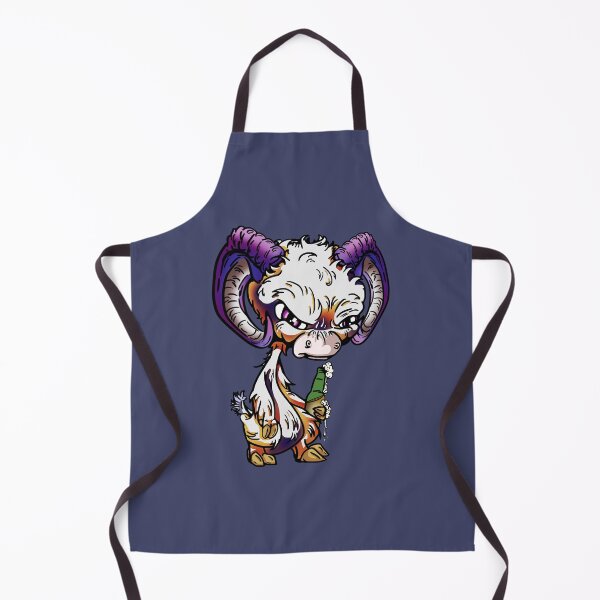 Item preview, Purple and Orange Cartoon Drink GOAT designed and sold by iduzarts.