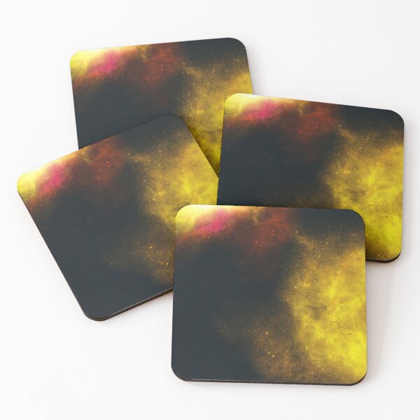 Item preview, Abstract Galaxy Yellow designed and sold by Touch of FEZ.