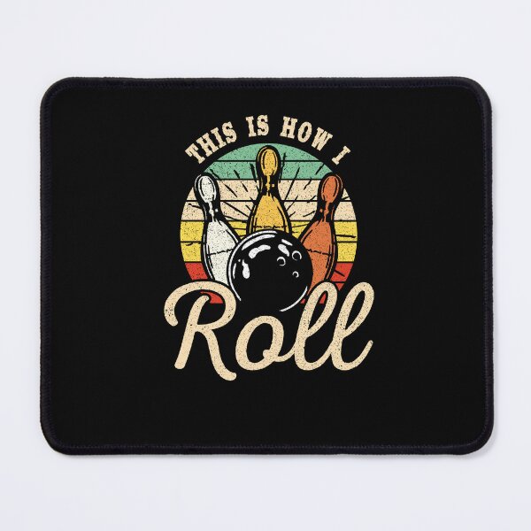 Item preview, This Is How I Roll Retro Bowling Vintage Bowler Funny designed and sold by Leslie Smith.