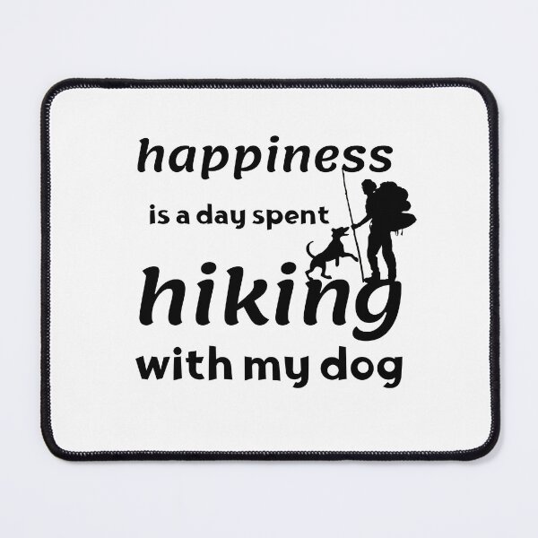 Item preview, Happiness Is A Day Spent Hiking wtih my dog designed and sold by laiil.