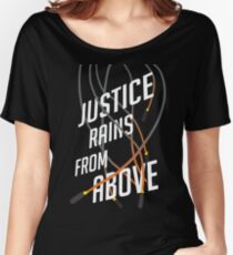 Justice Rains! Women's Relaxed Fit T-Shirt