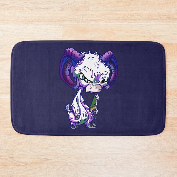 Item preview, Purple Cartoon Drink GOAT designed and sold by iduzarts.