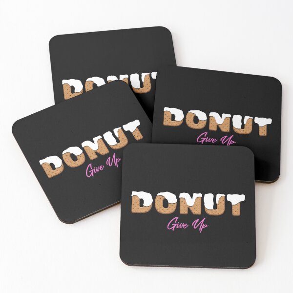 Item preview, Donut Give Up designed and sold by niclothing.