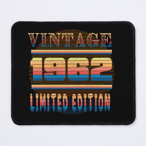 Item preview, Born In 1962 Vintage limited edition, 60 Year Old Gifts, 60th Birthday Retro design designed and sold by soniashah.