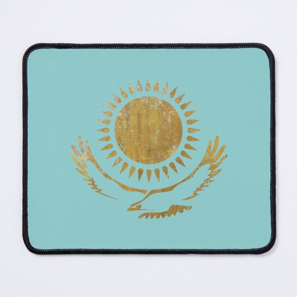 Item preview, Kazakhstan Emblem - Vintage Gold designed and sold by Lidra Zehcnas.