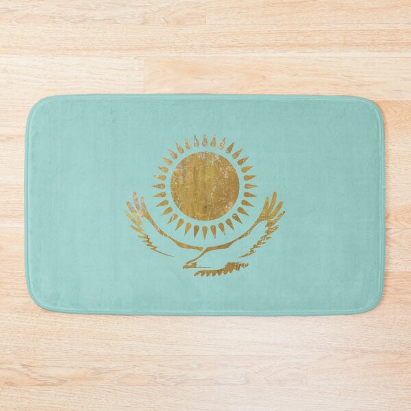 Item preview, Kazakhstan Emblem - Vintage Gold designed and sold by Lidra Zehcnas.