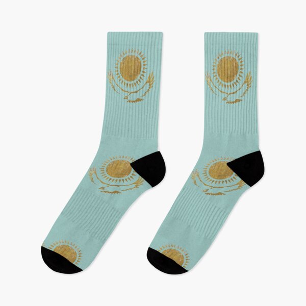 Item preview, Kazakhstan Emblem - Vintage Gold designed and sold by Lidra Zehcnas.