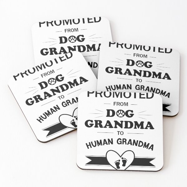 Item preview, promoted from dog grandma to human grandma funny dog, puppy lover  designed and sold by Mehdi Art.
