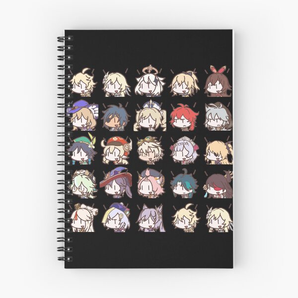 Item preview, Genshin Impact Kawaii Chibi Nerdy Characters  Classic . designed and sold by ervinbarker.