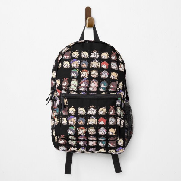 Item preview, Genshin Impact Kawaii Chibi Nerdy Characters Classic . designed and sold by ervinbarker.