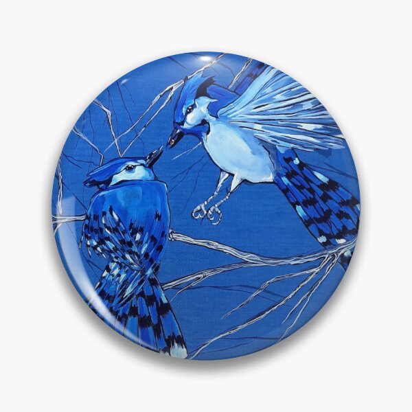 Aperçu de l'œuvre Geai bleu créée et vendue par Nayanaart.