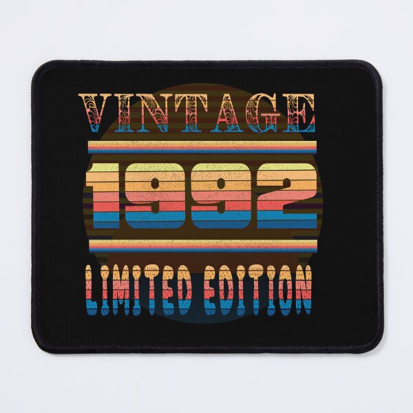 Item preview, Born In 1992 Vintage limited edition, 30 Year Old Gifts, 30th Birthday Retro design designed and sold by soniashah.