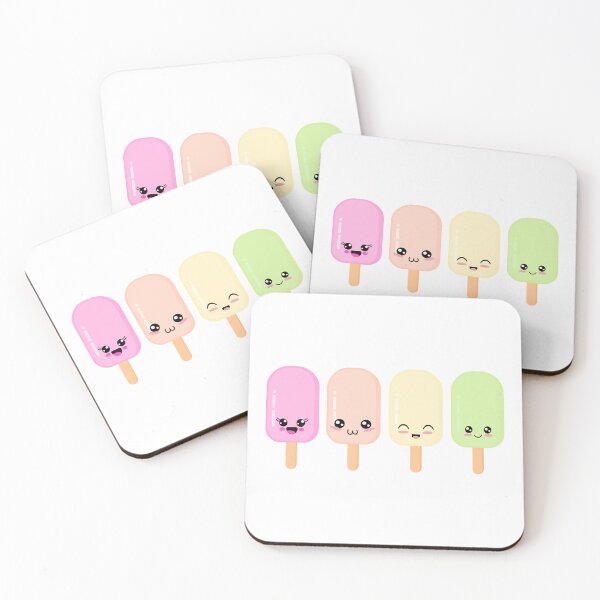 Item preview, Cute Kawaii Popsicles designed and sold by Adidit.