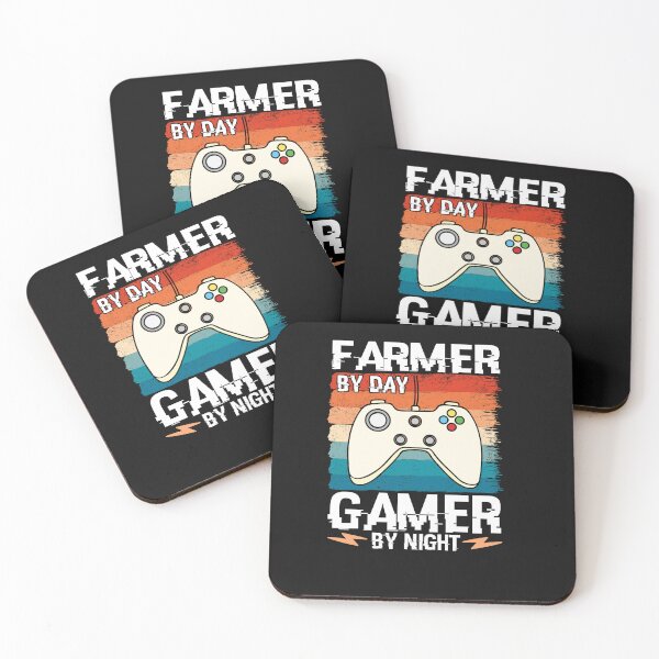 Item preview, Farmer by Day Gamer by Night : Gaming quotes  :Gamer Sayings designed and sold by remonss.