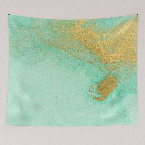 Item preview,  Gold  Green Marble  designed and sold by kostellosart.