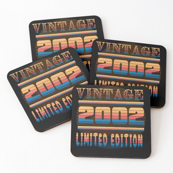 Item preview, Born In 2002 Vintage limited edition, 20 Year Old Gifts, 20th Birthday Retro design designed and sold by soniashah.