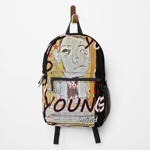 Item preview, Keep your mind young, inscriptions, letters abcdef, sentences, wise words, designed and sold by NessArtByEwa.