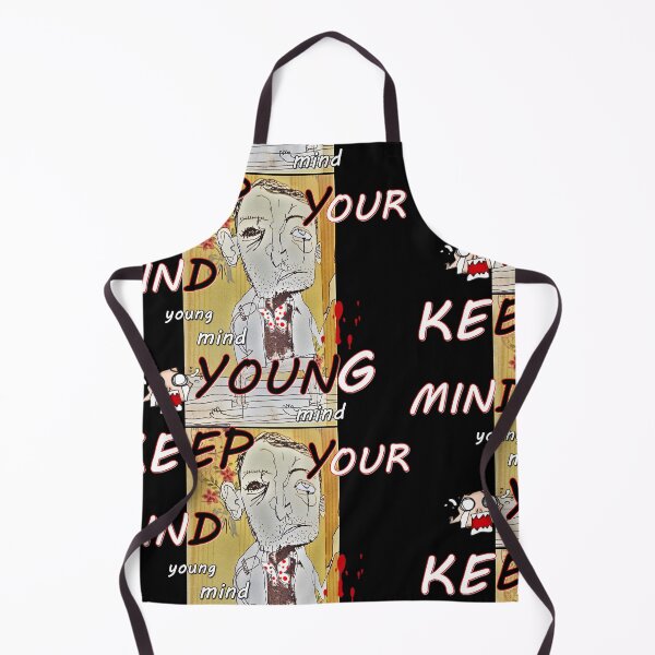 Item preview, Keep your mind young, inscriptions, letters abcdef, sentences, wise words, designed and sold by NessArtByEwa.