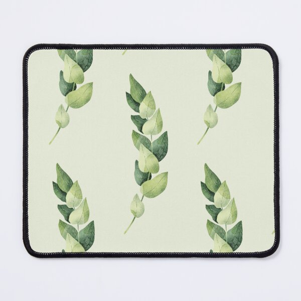 Item preview, Green eucalyptus branch botanical illustration  designed and sold by helga-wigandt.