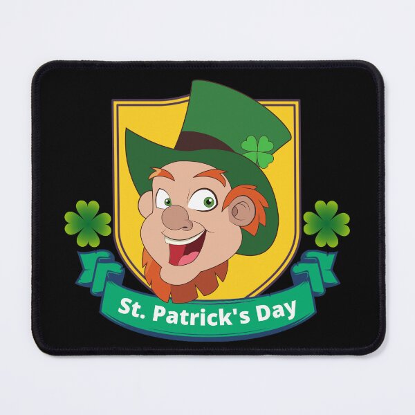 Item preview, Happy St. Patrick's Day with Leprechaun's head T-shirt designed and sold by KoopTroop ⭐⭐⭐⭐⭐.
