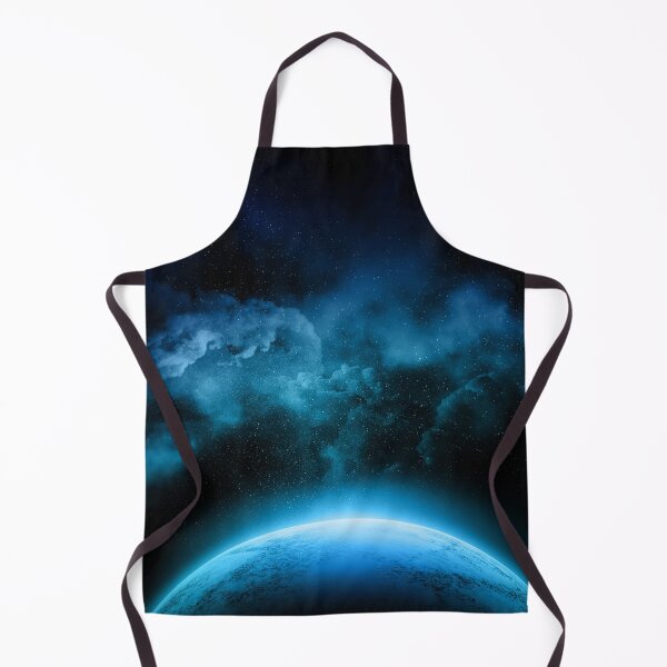 Item preview, Fictional Planet With Colourful Night Sky Stars Nebula designed and sold by Touch of FEZ.