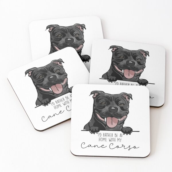 Artikelvorschau, Ich bin lieber zu Hause bei meinem Cane Corso entworfen und verkauft von Little Fuzz Shop.