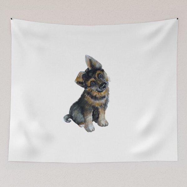 Item preview, Watercolor Puppy 3 designed and sold by magicbyrc.