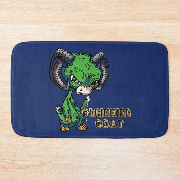 Item preview, Green Cartoon Drink GOAT - Greatest of all time designed and sold by iduzarts.