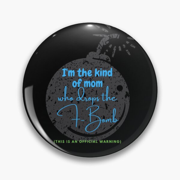 Item preview, F-Bomb Mom in Blue designed and sold by CulverCrafts.