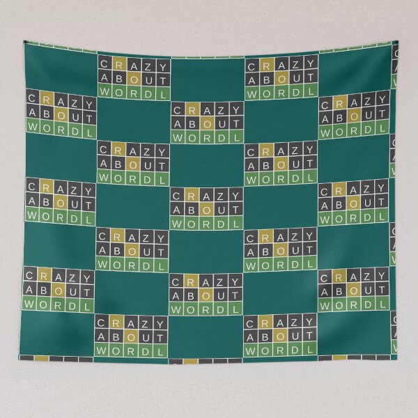 Item preview, Crazy About Wordle Premium Scoop  designed and sold by TivertonRose.