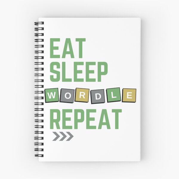 Item preview, Eat Sleep Wordle Repeat         designed and sold by TivertonRose.