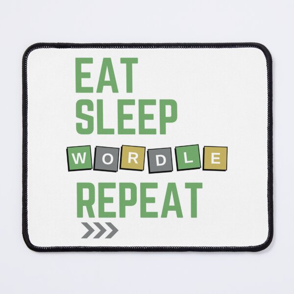 Item preview, Eat Sleep Wordle Repeat         designed and sold by TivertonRose.