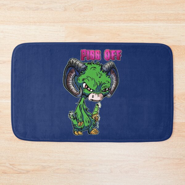 Item preview, Green Cartoon Drink GOAT - Piss Off designed and sold by iduzarts.