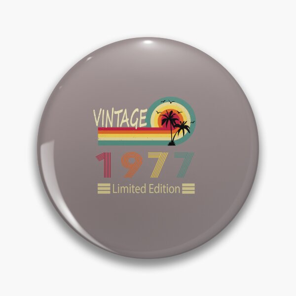 Item preview, Vintage 1977 Limited Edition - 1977 Birthday 46th Birthday Gift - retro - 45 Year Old Classic designed and sold by SimoSaladain.