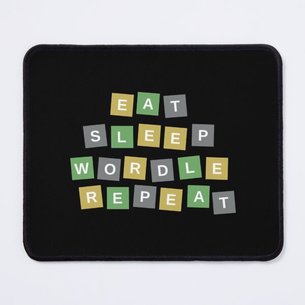 Item preview, Eat Sleep Wordle Repeat        designed and sold by TivertonRose.
