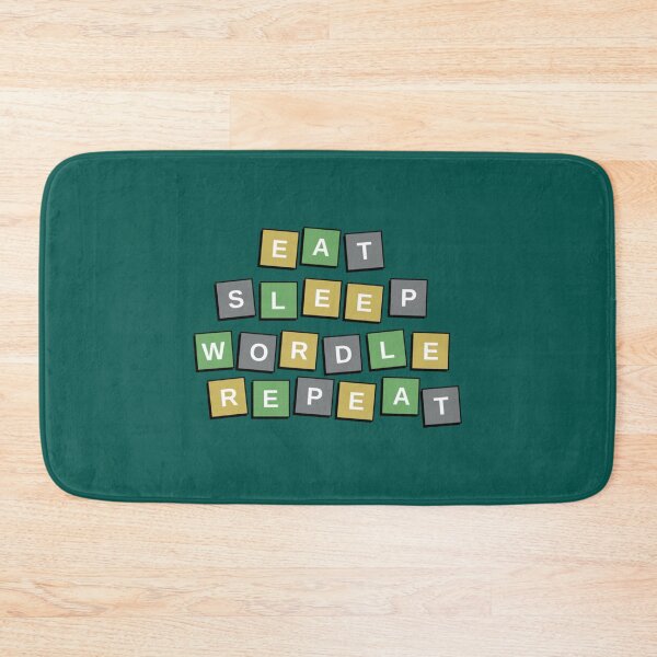 Item preview, Eat Sleep Wordle Repeat        designed and sold by TivertonRose.