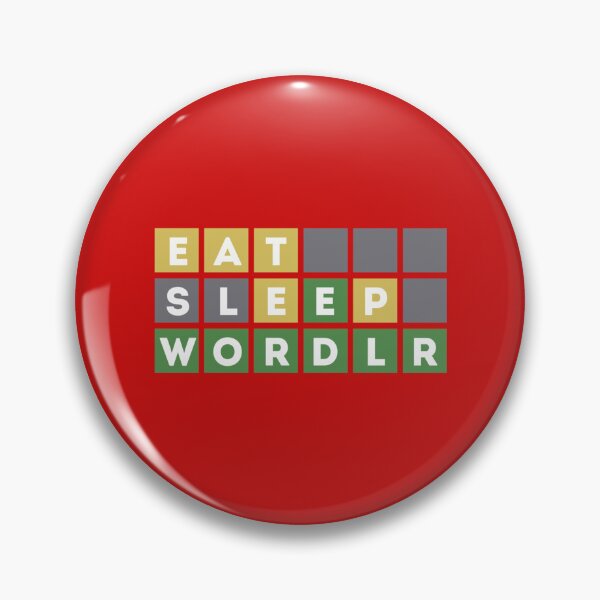 Item preview, EAT SLEEP WORDLE REPEAT      designed and sold by TivertonRose.