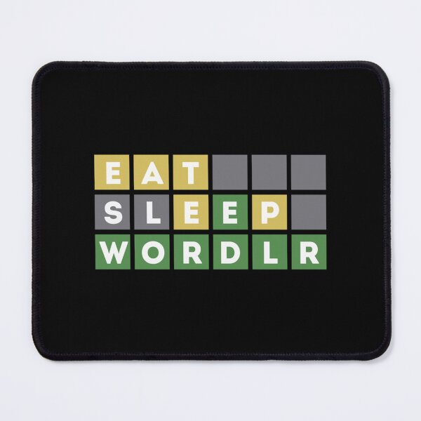 Item preview, EAT SLEEP WORDLE REPEAT      designed and sold by TivertonRose.