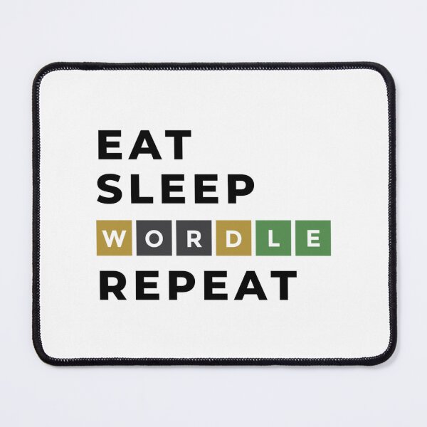 Item preview, Eat Sleep Wordle Repeat    designed and sold by TivertonRose.