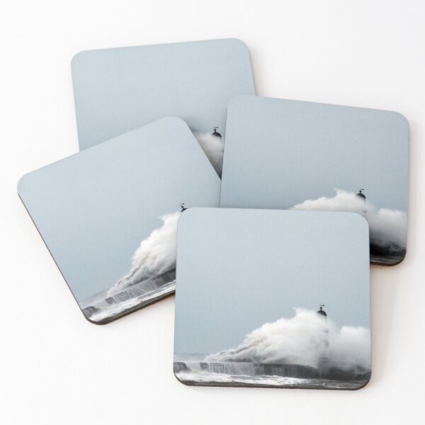 Item preview, Storm at Seaham Harbour designed and sold by neandercol.