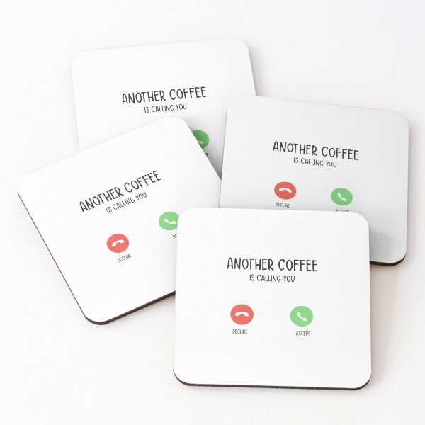 Item preview, Another coffee is calling you designed and sold by Hola Ilustra.