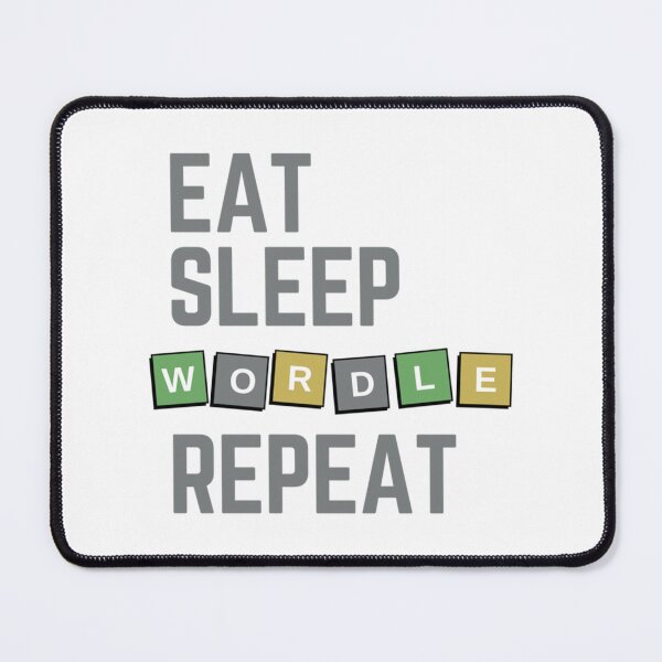 Item preview, Eat Sleep Wordle Repeat  designed and sold by TivertonRose.