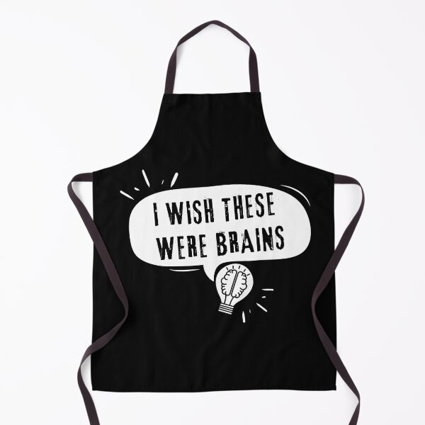 Item preview, I wish these were brains, Funny Boob Joke gifts designed and sold by Sasikharn.