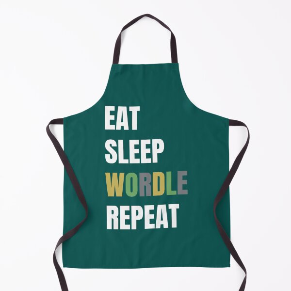 Item preview, EAT SLEEP WORDLE REPEAT designed and sold by TivertonRose.
