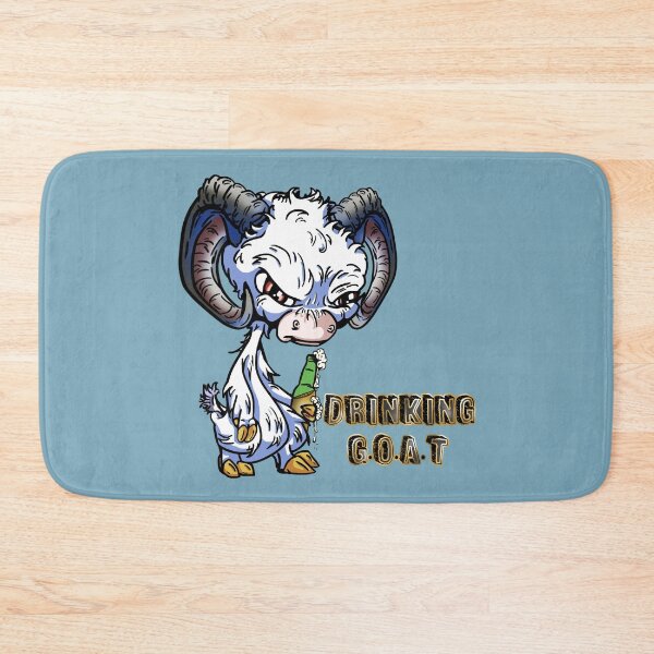 Item preview, White Cartoon Drink GOAT - Greatest of all time designed and sold by iduzarts.