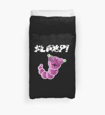 Voracious Space Worm - SLURP! Duvet Cover