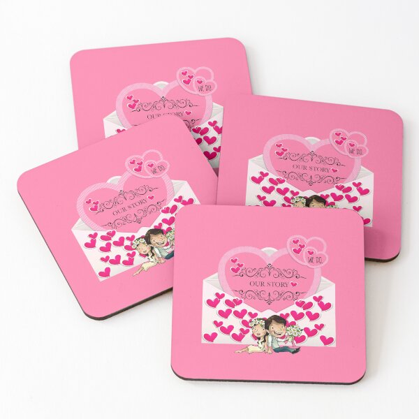 Item preview, Our Story (on Pink) designed and sold by PawsitiveMum.