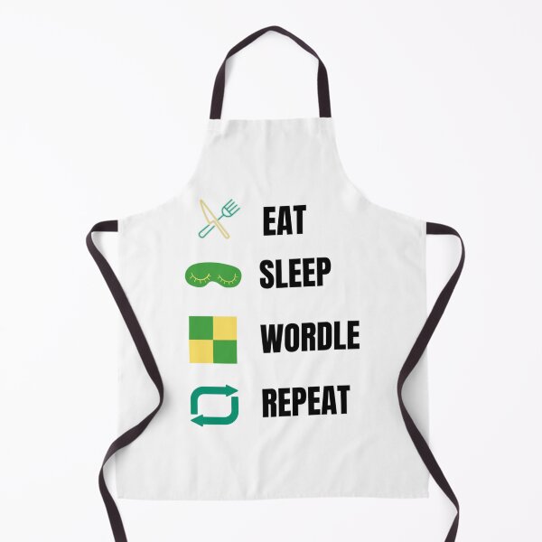 Item preview, Eat sleep wordle repeat - wordle game designed and sold by TivertonRose.